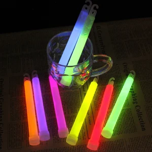10pcs 6Inch Glow Light Sticks Outdoor Survival Tool