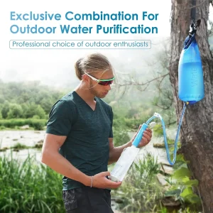 Gravity Water Filter Straw