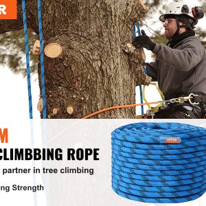 125/150/200ft Outdoor Rock Climbing Rope